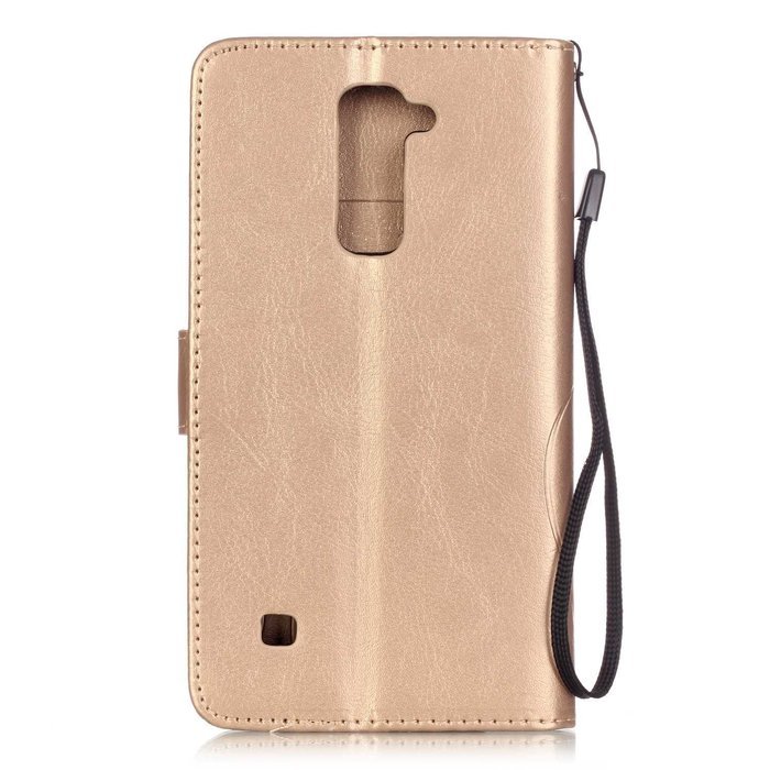 LG Stylus 2 Case,LG G Stylo 2 Case,PHEZEN Bling Rhinestone Diamond Embossed Flower Butterfly PU Leather Wallet... N3
