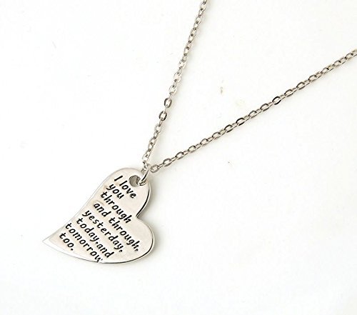 New Design Necklace Stainless Steel Pendant Silver Gentle Lady's Chain Jewelry N2