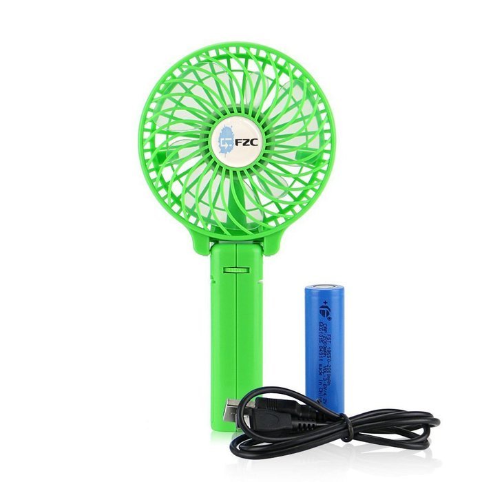 CFZC Newest Mini Personal Rechargeable Handfans USB Battery Operated Electric Personal Fans for Home Desktop Travel... N12