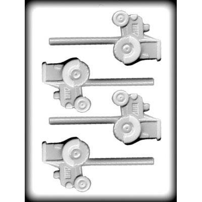 3 Pack- Tractor Sucker Hard Candy Mold