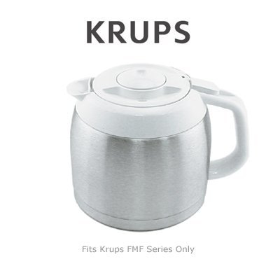Krups F15B0Q (White) 10-Cup Thermal Carafe for FMF Brewers