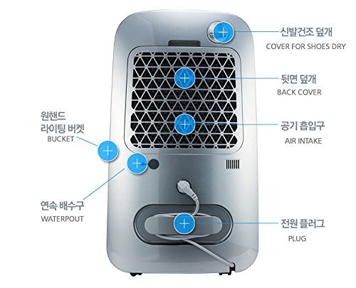Winix DFJ-153MO Dehumidifiers 220V Dehumidification Water Tank capacity 4.4L Plug Type C N4