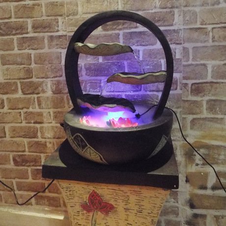 FEI&S Ceramic Flowing Water humidifier living room desk Creative gifts home decor is in theload potentiometer N3