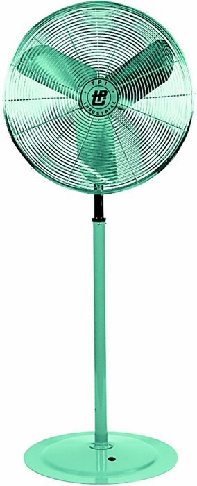 TPI Corporation Unassembled Industrial Oscillating Circulator and Pedestal Mount, Single Phase, 120 Volt