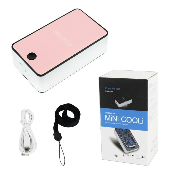 Micropromo&reg; New High Quality Fashion Portable Rechargeable USB Handheld Air Conditioner Summer Cooler Cooling... N5