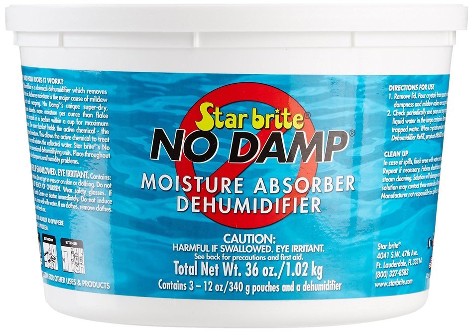 Star brite No Damp Dehumidifier 36 oz Bucket N4