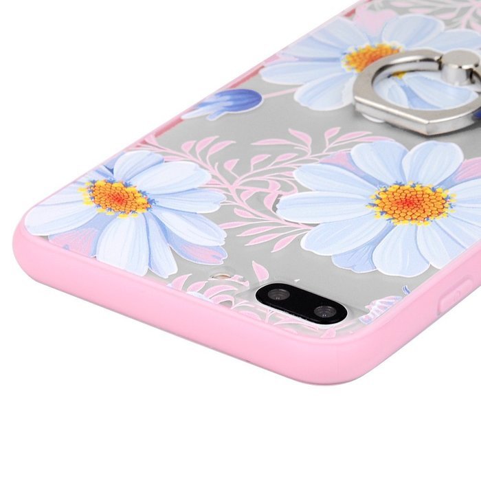 Badalink iPhone 7 Plus Case (5.5") 360 Degree Rotating Ring Holder Kickstand Shockproof Soft TPU Bumper Frame... N17