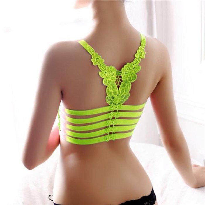 Bra Top ，Beautyvan Comfortable Fashion Women Lady Sports Yoga Athletic Solid Wrap Chest Strap Vest Bra (Black)