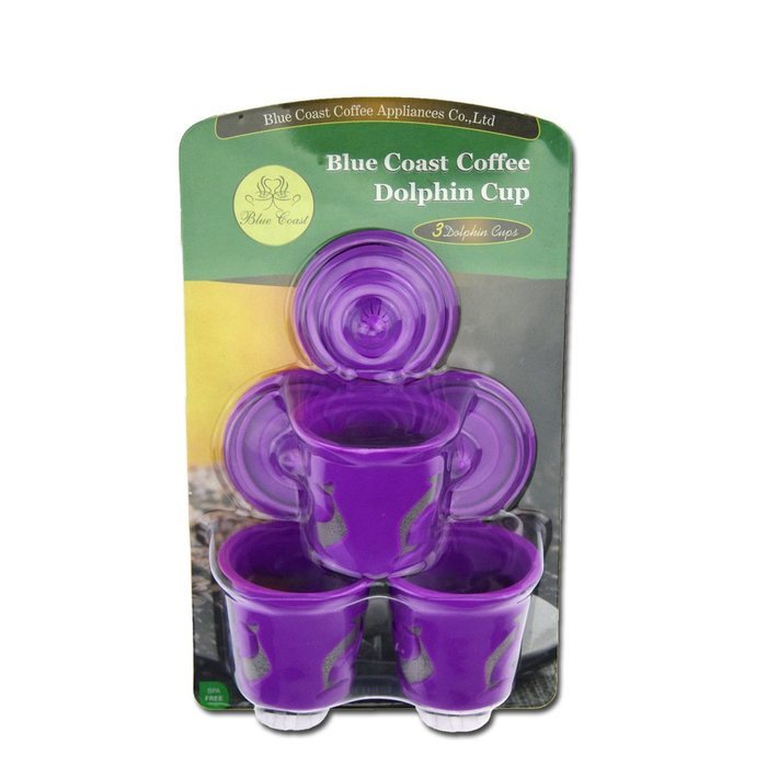MG Coffee 3 Pack K-Cup Reusable Filters for Keurig 1.0 and 2.0 Brewers, K200, K250, K300, K350, K400 K500