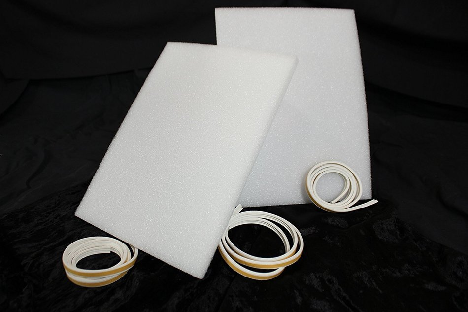 Room Air Conditioner - White, Waterproof Insulating Side Panels- Large Size N2
