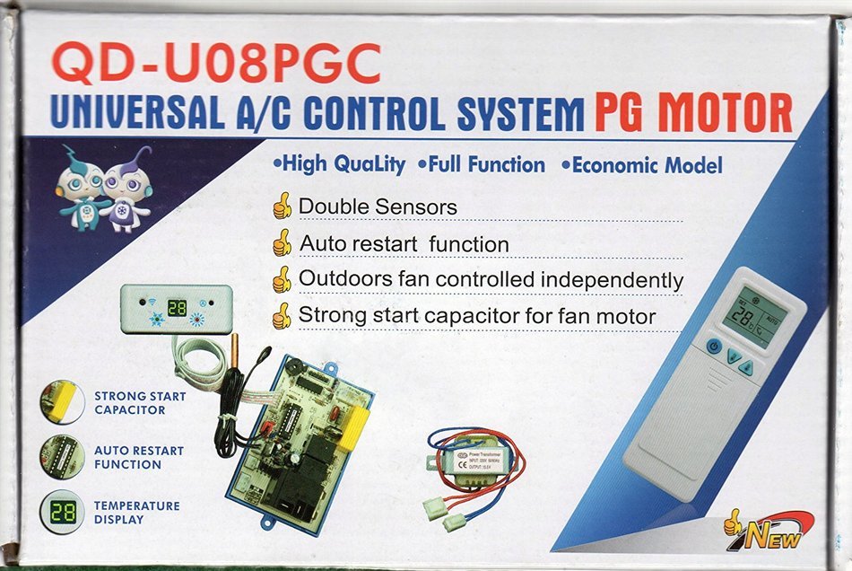 Universal A/C Control System For Ductless Mini-Split Air Conditioners