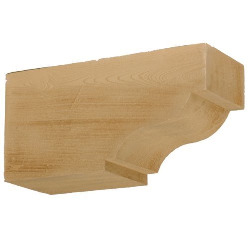 Fypon COROGD15X7S 6W x 7 1/4H x 14 1/2P Timber Texture Corbel by Fypon