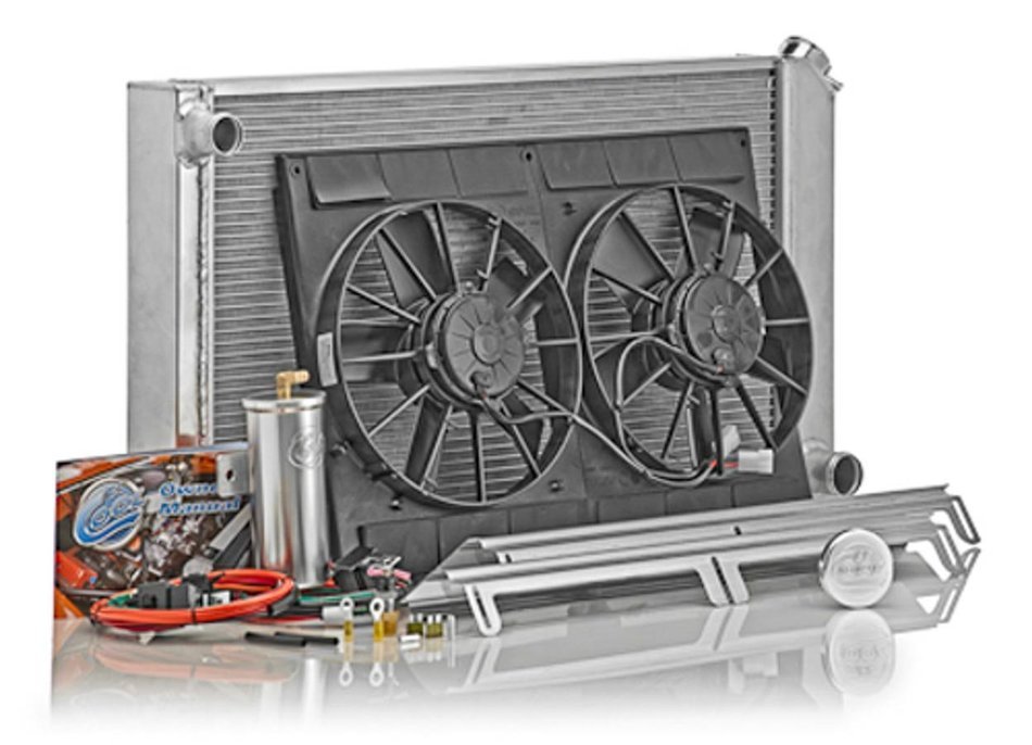 Be-Cool Radiator and Fan Direct-Fit GM F-Body 1967-69 P/N 80168
