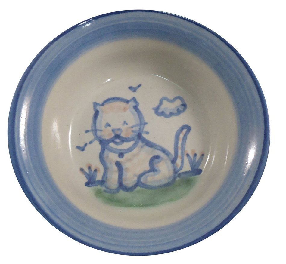 Ramekin, Cat Pattern