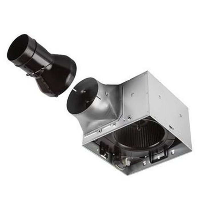 Broan RN80L Ultra Pro Series Single-Speed Fan with Light (80 CFM, 0.3 Sones)