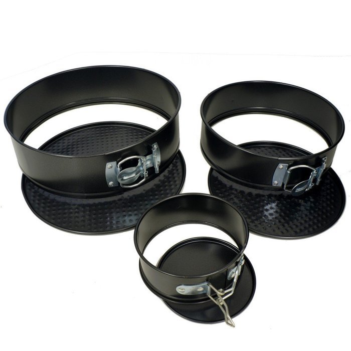 Detachable 3-Size Round Cake Molds Set (3 pcs)
