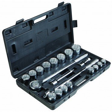 Socket Set 20 Piece SAE 3/4 Jumbo Heavy Duty S by Pittsburgh