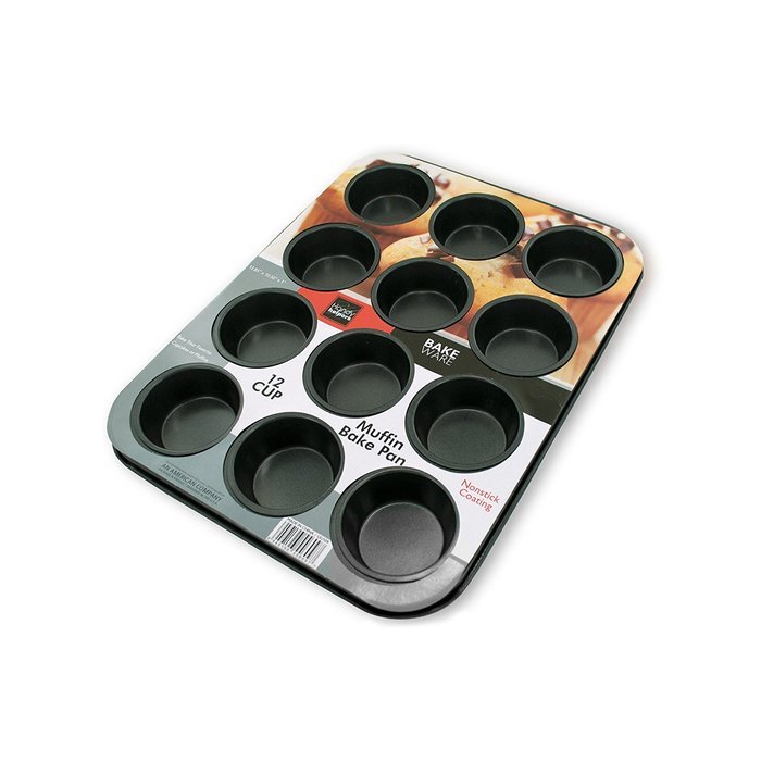 Kole Imports UU109 Muffin Bake Pan, Multicolor