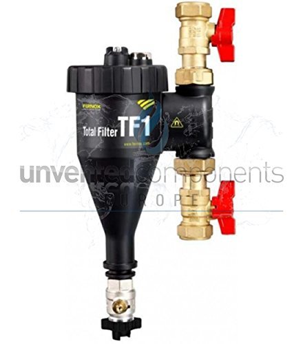 Fernox Tf1 Total Magnetic Filter 22Mm Central Heating Sludge Remover Bnib by Fernox