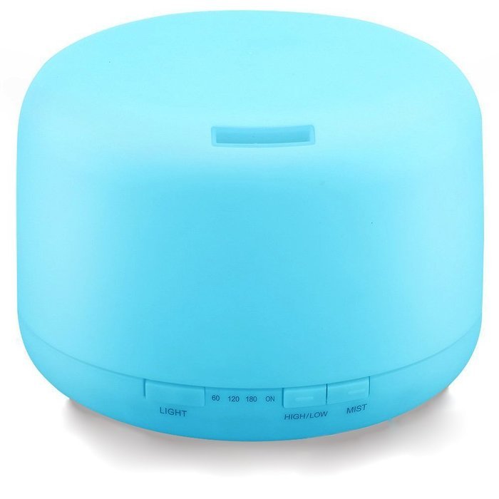 AVAWO 500ml Aroma Essential Oil Diffuser - Portable Ultrasonic Cool Mist Aroma Humidifier with Color LED Lights... N8