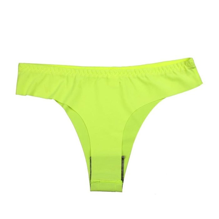 Underswear Laimeng, Hot Women Invisible Underwear Thong Cotton Spandex Gas Seamless Crotch (Purple) N3