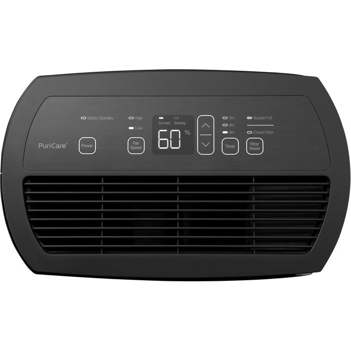 PuriCare 70-Pint Dehumidifier, Black N6