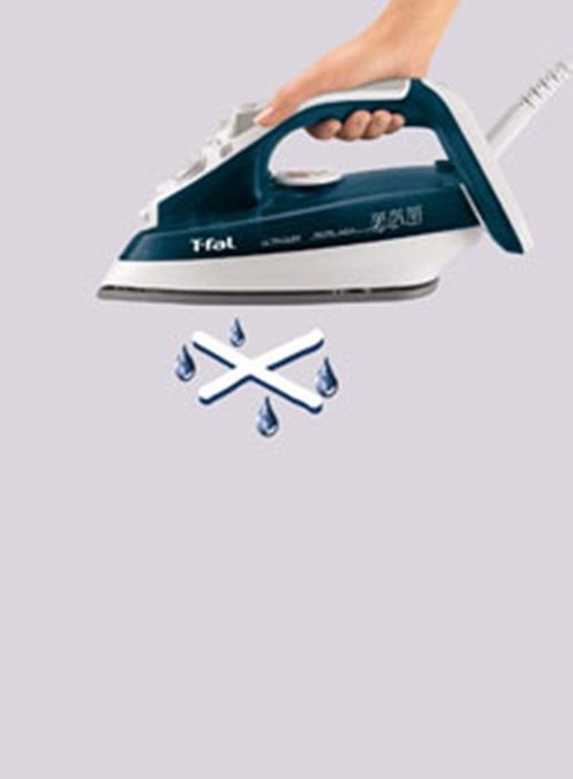 T-fal FV4476 Ultraglide Easycord Steam Iron Ceramic Scratch Resistant Non-Stick Soleplate with Auto-Off and Anti-Drip... N3