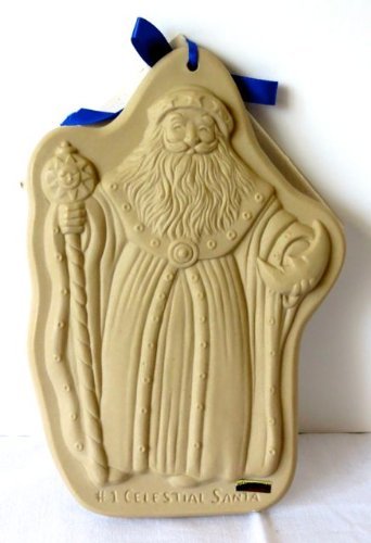 Brown Bag Cookie Art, Ltd. Ed. Old World Santa Cookie Mold, Celestial Santa
