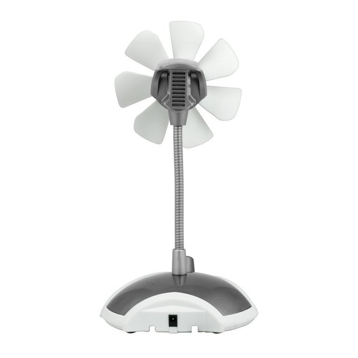 ARCTIC Breeze Pro, USB-Powered 92mm Desktop Fan, Adjustable Fan Speed and Blowing Angle, 4-Port USB Data Hub -... N9