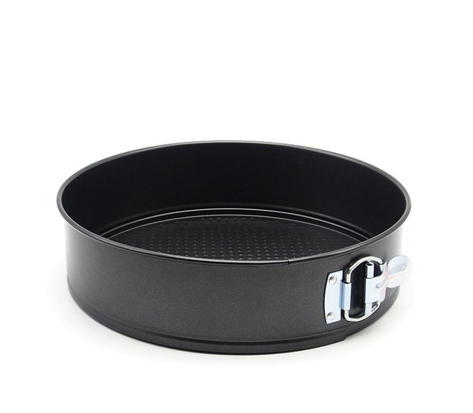 Bestwoohome Round Cake Springform Pan Mold with Removable Bottom for Baking (10.23 Inches) N2