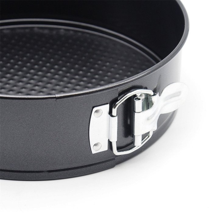 Bestwoohome Round Cake Springform Pan Mold with Removable Bottom for Baking (10.23 Inches) N3