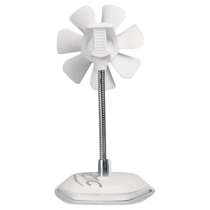 ARCTIC Breeze Pro, USB-Powered 92mm Desktop Fan, Adjustable Fan Speed and Blowing Angle, 4-Port USB Data Hub -... N12