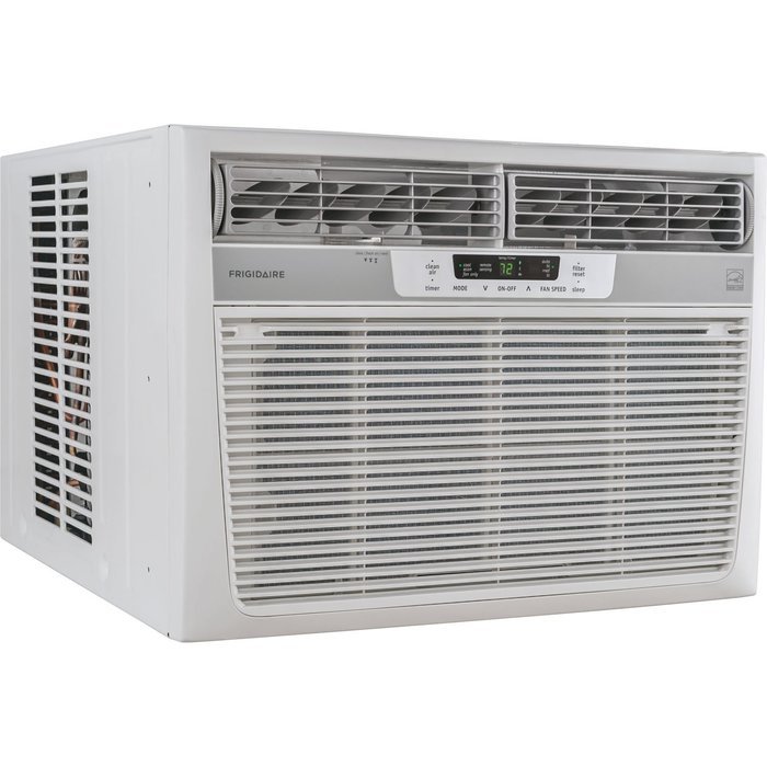Frigidaire 22,000 BTU 230V Window-Mounted Heavy-Duty Air Conditioner with Temperature Sensing Remote Control N8