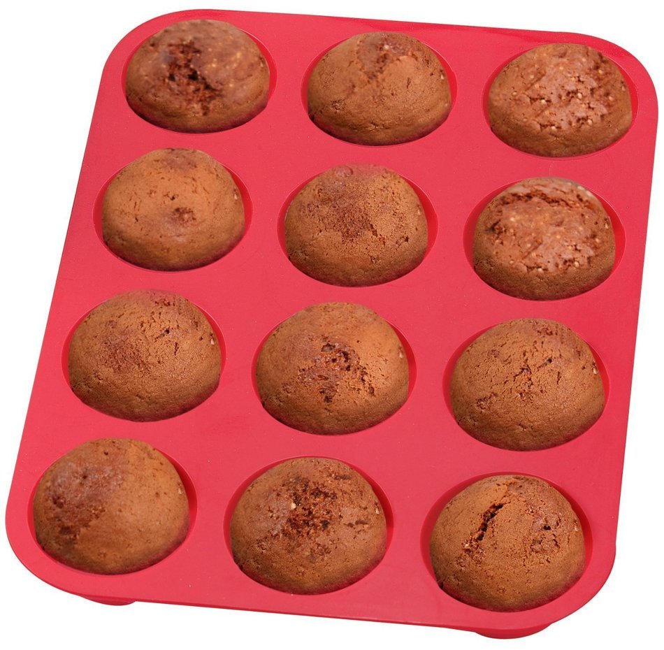 Top Rated Bellemain 12-Cup Non-Stick Muffin and Quiche Pan 100% Silicone, Nonstick, and Easy to Clean-Perfect...