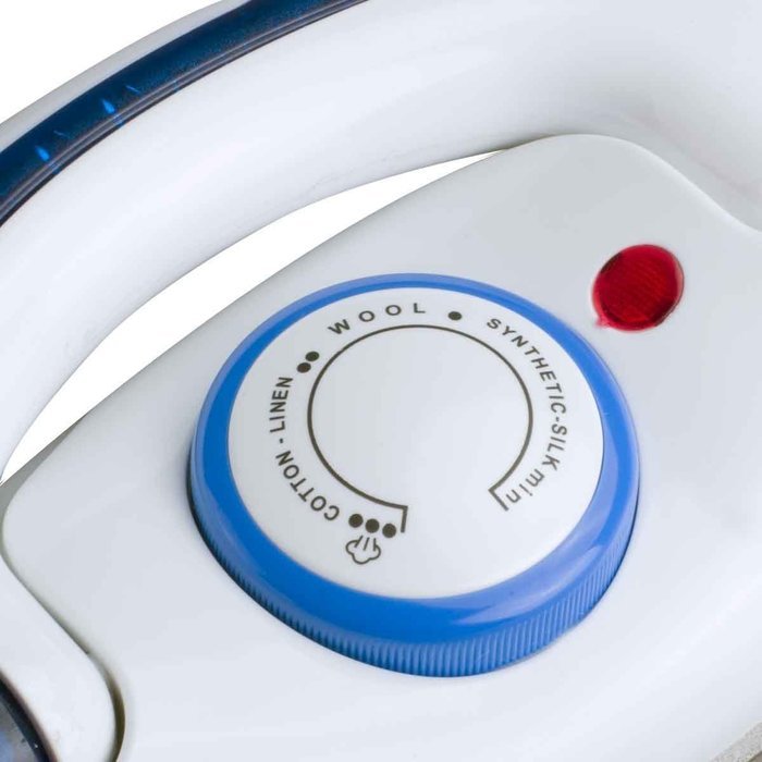 VANRA Mini Travel Iron Foldable Portable Travel Steamer Dry Iron 700w with U-shape, Built-in Fuse and Thermostat... N4