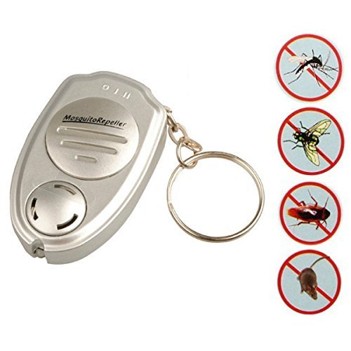 Ultrasonic Electronic Pest Anti Mosquito Repeller Keychain N4