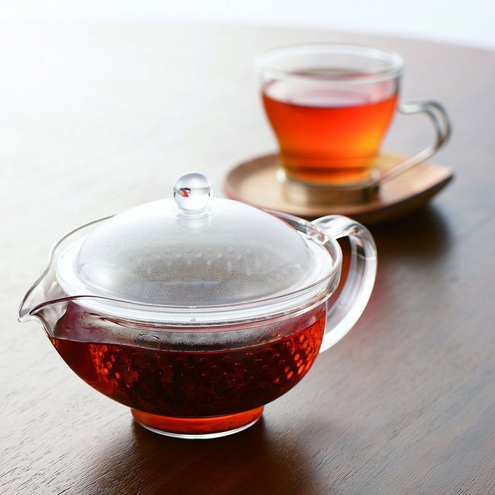 Acrylic teapot 280ml clear TW-3700