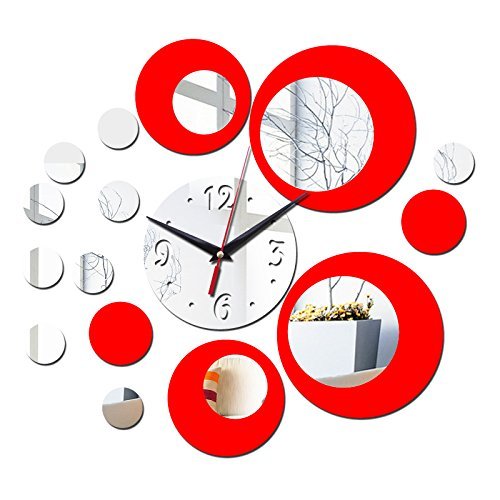 EverTrust(TM) new fashion diy wall sticker clock home decoration modern style furniture sofa background acrylic... N3