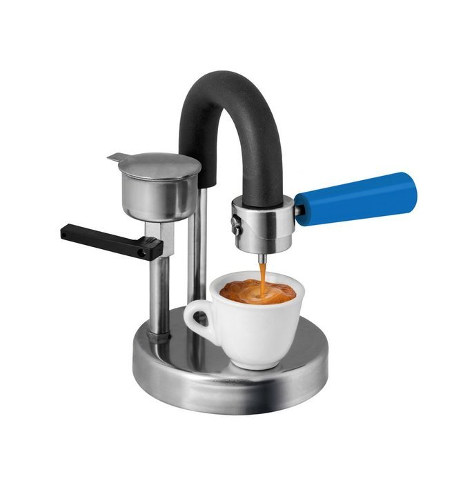 KAMIRA White version, Moka Express 1/2 Cups Stovetop Espresso Maker, MADE IN ITALY! &hellip; (White) N2