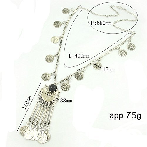 Useful Antique Chain Gypsy Tribal EthnicTurkish Statement Women Ladies Jewelry N4