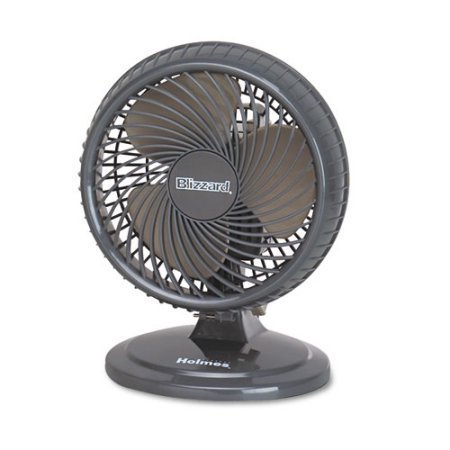 Blizzard Oscillating Table Fan with Adjustable Head
