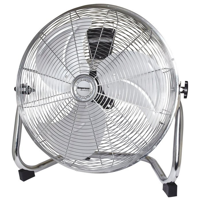 Impress 18 Iinch High Velocity Metal Fan- Chrome N2