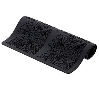 Y&XL&H Large Silicone Lace Flower Mat Embossed Cake Mold Sugarcraft Decoration Tools