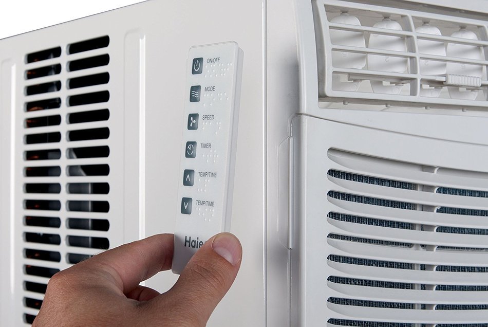 Haier HWE08XCR 8000 BTU High Efficiency Room Air Conditioner N6