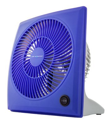 FORCE MANNER 15727-BLUE 7" 2 Speed Blue Electric Fan