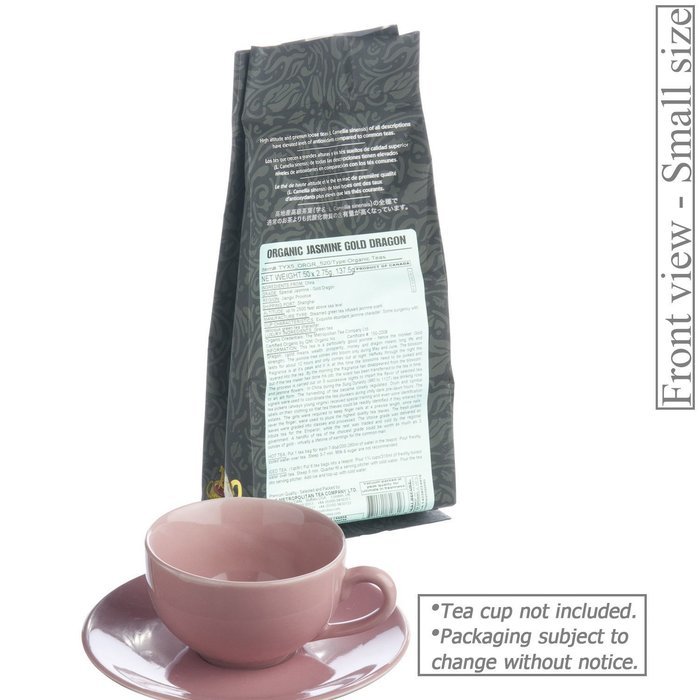 Metropolitan Tea 50 Count Pyramid Shaped Teabags, Jasmine Gold Dragon