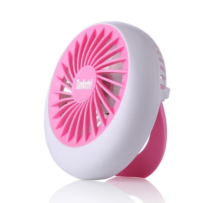 TIanNorth&reg; Fashion USB Rechargeable Mini Fan With Portable Fan Blue N5