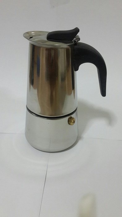 2 Cup Stainless Steel Moka Espresso Coffee Maker Pot