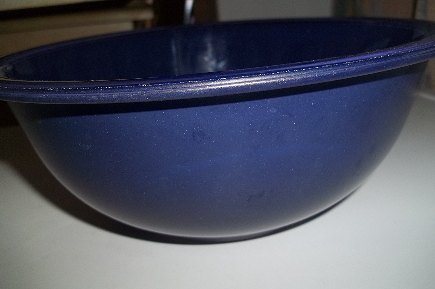 Pyrex blue with Clear Bottom 325 Stack Mixing Bowl free image download