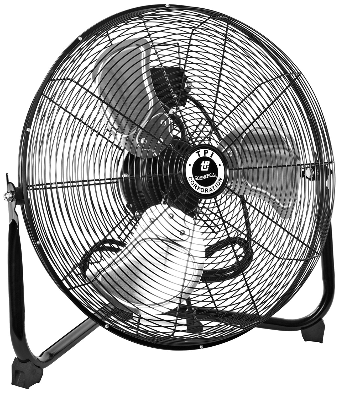 TPI Corporation Commercial Workstation Floor Fan, Single Phase, 120 ...